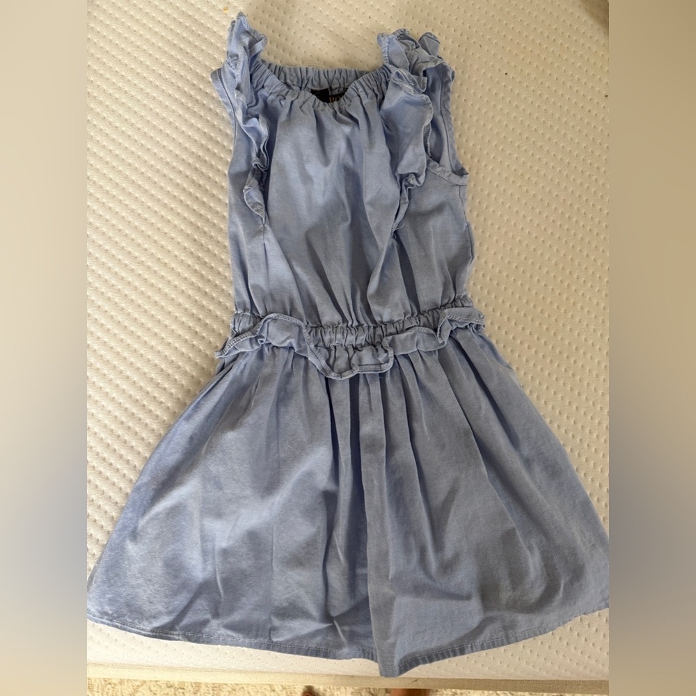 Polo Ralph Lauren Oxford ruffle dress 2t